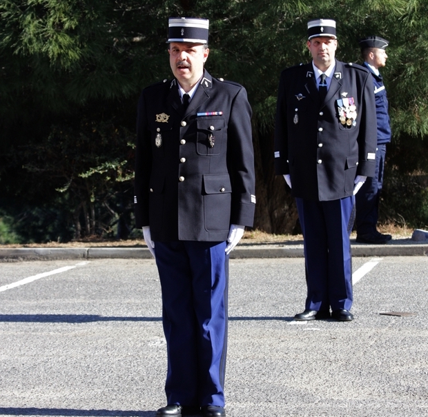Prise de commandement du chef d'escadron Paulo De Carvalho
