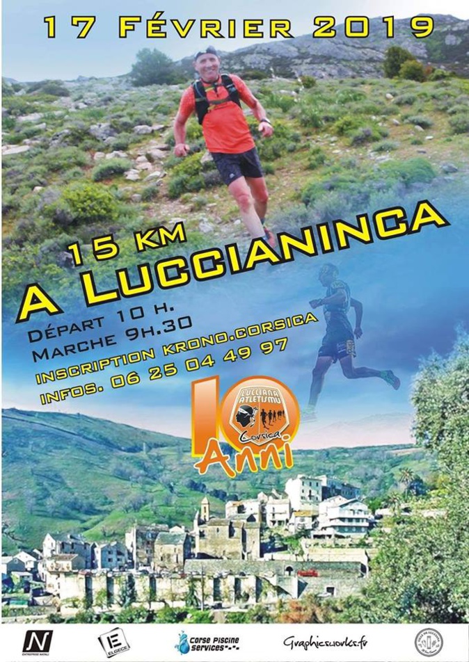 Trail A Luccianinca : partage et convivialité au rendez-vous ce 17 février Trail A Luccianinca : partage et convivialité au rendez-vous ce 17 février