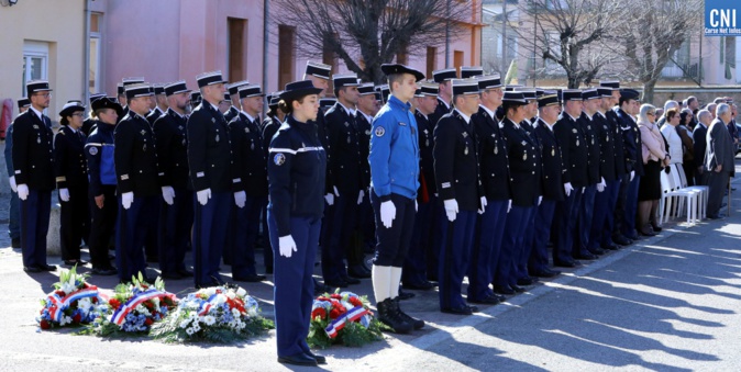 Cérémonie hommage aux gendarmes morts en service ou en mission (Photo Michel Luccioni)