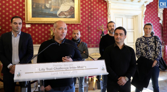 Les participant du City trail impérial reçus par la Ville d'Ajaccio Les participant du City trail impérial reçus par la Ville d'Ajaccio