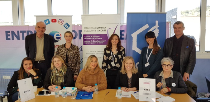 L'ensemble des partenaires des RPE de Corte