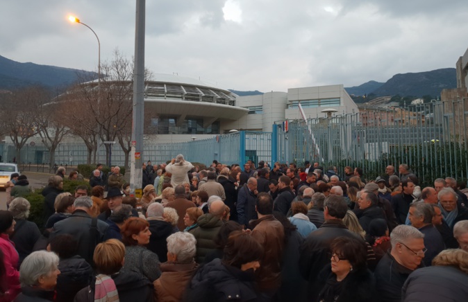 Rassemblement contre l'antisémitisme à Bastia Rassemblement contre l'antisémitisme à Bastia