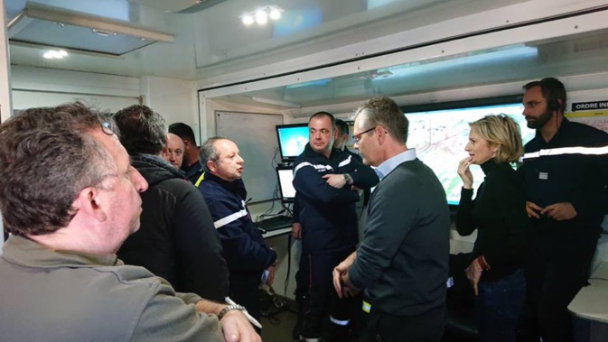 Accalmie sur le front de l'incendie de Calenzana Accalmie sur le front de l'incendie de Calenzana