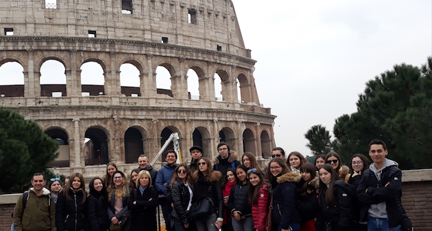 Les vacances romaines du Lycée Jeanne d’Arc de Bastia