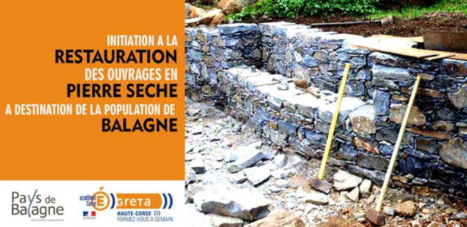 Initiation à la restauration d'ouvrages en pierre sèche pour Balanins Initiation à la restauration d'ouvrages en pierre sèche pour Balanins