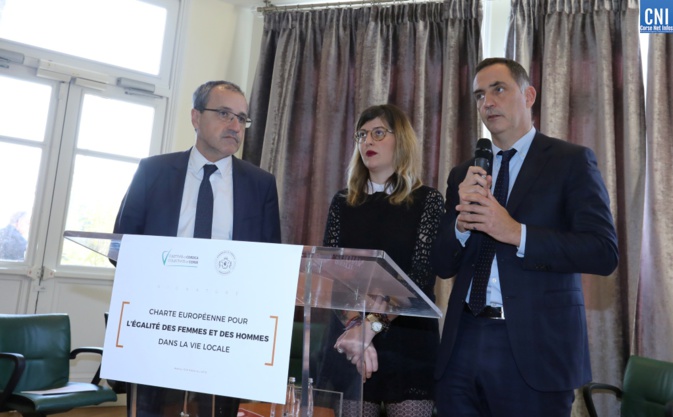 La Collectivité de Corse signe une charte européenne pour l’égalité des femmes et des hommes