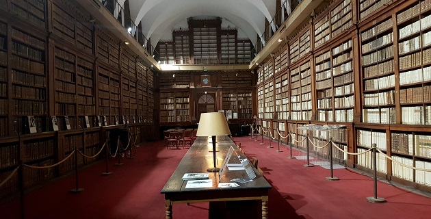 La bibliothèque patrimoniale d'Ajaccio/ Phot Marilyne SANTI