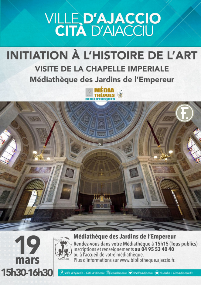 A la médiathèque de la chapelle impériale d'Ajaccio ce mardi 19 mars