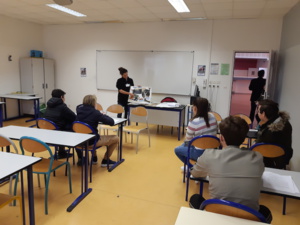 Collège Arthur-Giovoni d'Ajaccio : 170 élèves au Forum des Métiers et de l'Orientation Collège Arthur-Giovoni d'Ajaccio : 170 élèves au Forum des Métiers et de l'Orientation