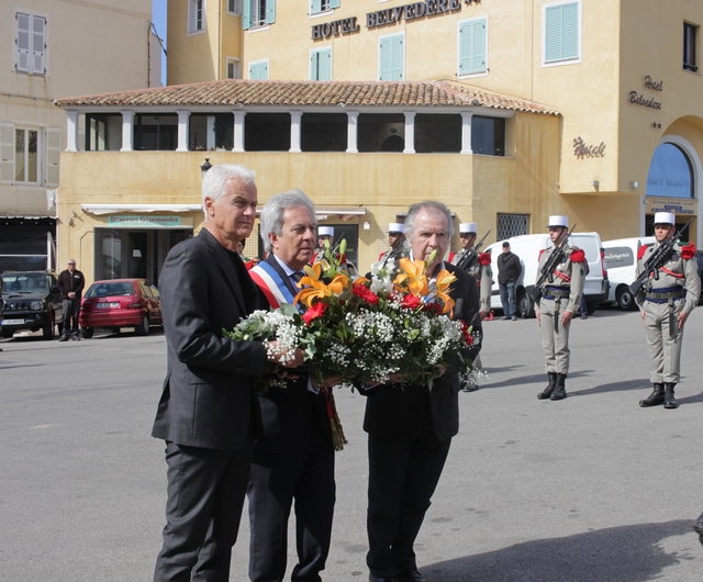 Cérémonie pour la journée Nationale du souvenir à Calvi 