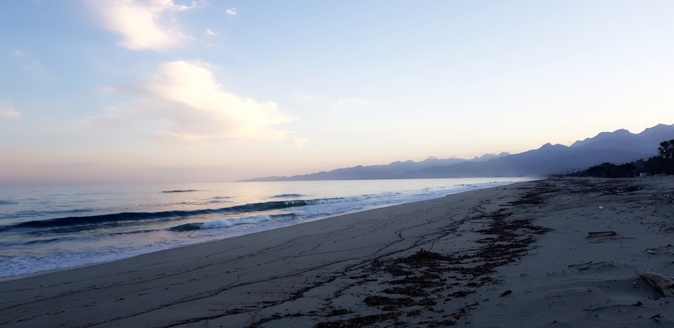 La photo du jour : La plage de Vignale au petit matin