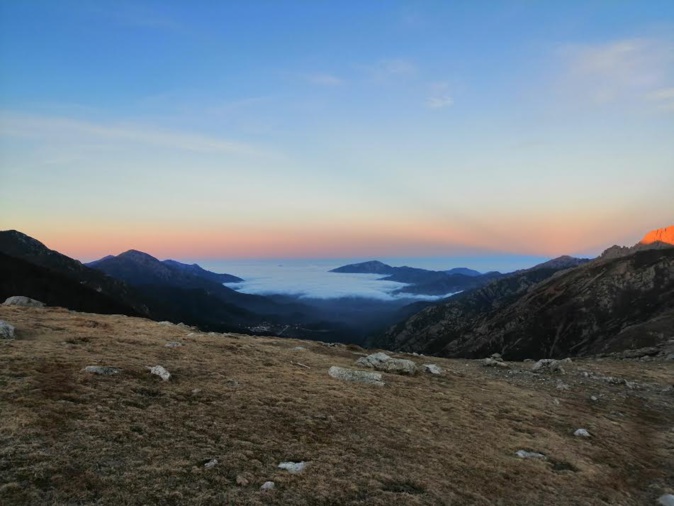 La photo du jour : Mer de nuages au dessus la vallée de la Gravona