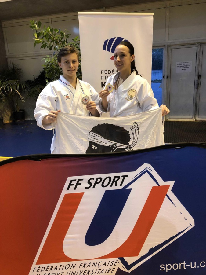 Deux Corses sur le podium des Championnats de France Universitaires de Karaté 