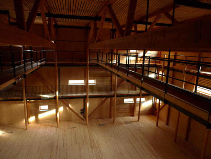 L'intérieur du Théâtre A Stazzona à Pioggiola