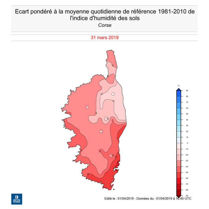 Au 31 mars, le sol était bien sec ! Au 31 mars, le sol était bien sec !
