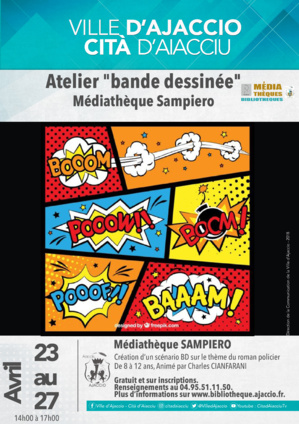 Ajaccio : des ateliers de BD à la médiathèque Sampiero