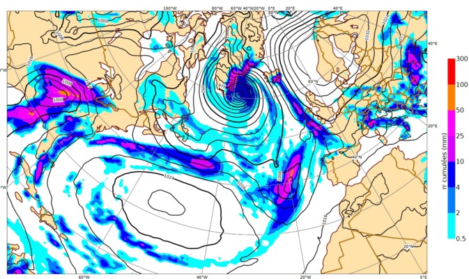 Pluies prévues ce dimanche en mi-journée Pluies prévues ce dimanche en mi-journée