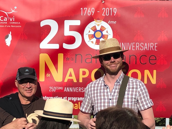 Calvi : Les célébrations du 250ème anniversaire de Napoléon ont commencé Calvi : Les célébrations du 250ème anniversaire de Napoléon ont commencé