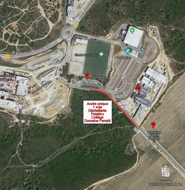 Aménagements du Palatinu et du Stiletto: le Domaine Peraldi tire le signal d'alarme