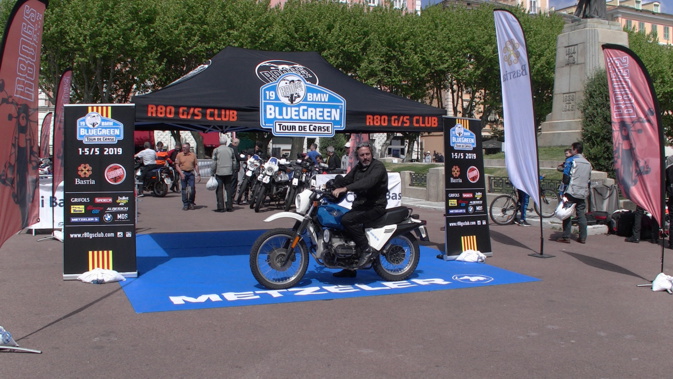 Moto : La Corse pour décor de la « BlueGreen R80 G/S » 2019 Moto : La Corse pour décor de la « BlueGreen R80 G/S » 2019