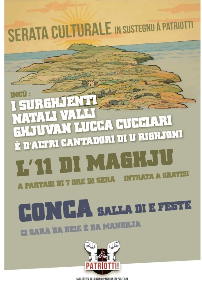 Soirée de soutien aux prisonniers politiques