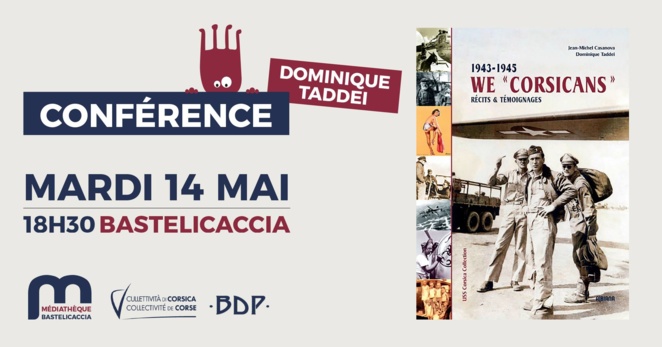 We Corsicans : Dominique Taddei en conférence à Bastelicaccia