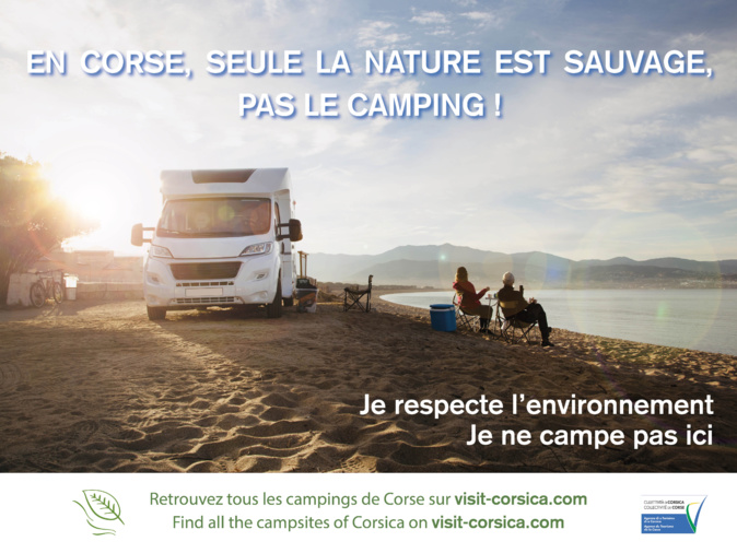 En Corse, seule la nature est sauvage… Pas le camping ! En Corse, seule la nature est sauvage… Pas le camping !