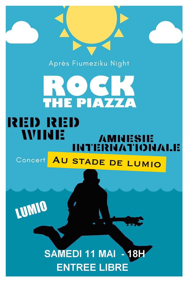 Rock the Piazza au stade de Lumiu le 11 mai
