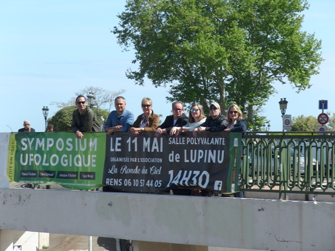 L'association La Ronde du Ciel et les intervenants de ce samedi 11 mai L'association La Ronde du Ciel et les intervenants de ce samedi 11 mai