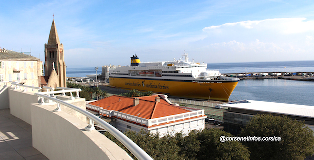 Transports maritimes Corse-Marseille : le  Conseil d’État examine le recours de Corsica Ferries