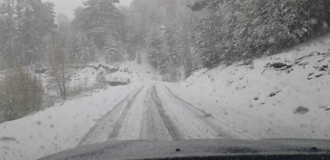 Météo  : Alerte jaune neige en Haute-Corse ce mercredi 
