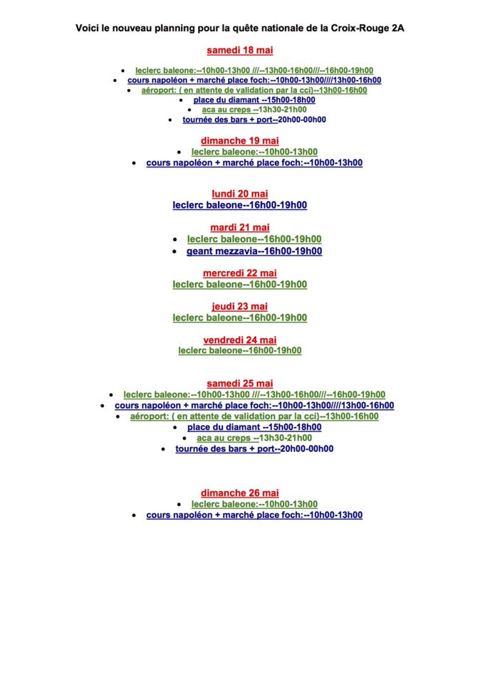 Journées Nationales de la Croix-Rouge française  : « Cette année encore, aidez-nous à sauver des vies »