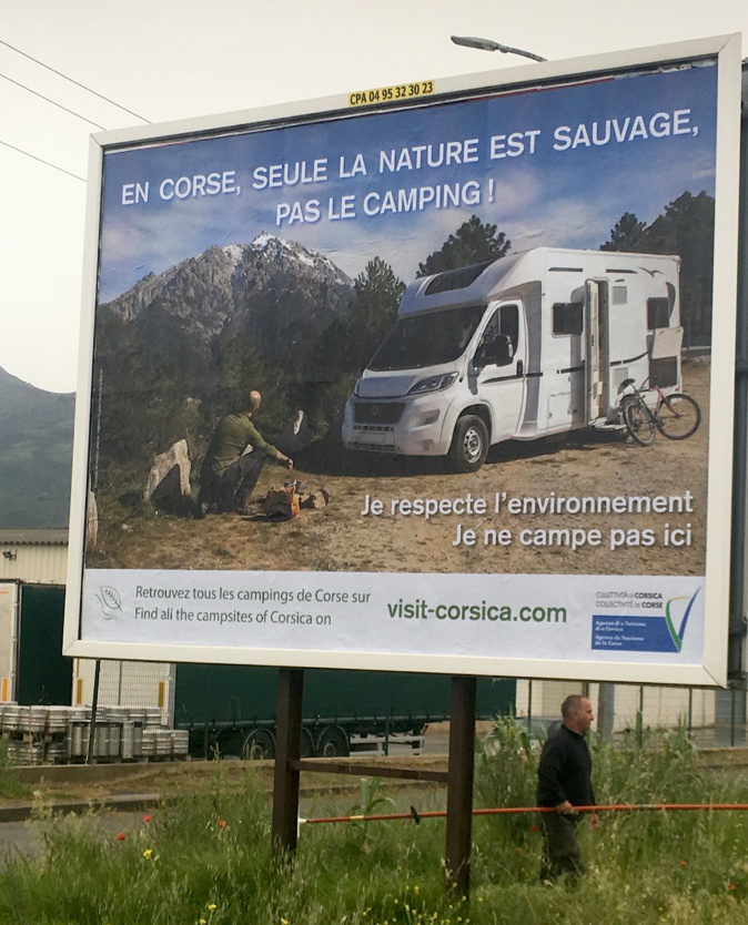 En Corse, seule la nature est sauvage…. pas le camping :  le nouveau mot d'ordre de l’ATC  