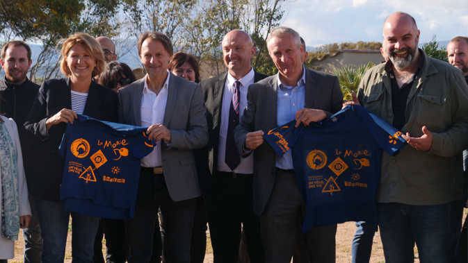 Courir pour la bonne cause : le « Team EDF-CMCAS » sur le parcours du Restonica Trail Courir pour la bonne cause : le « Team EDF-CMCAS » sur le parcours du Restonica Trail