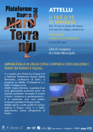 Bastia : Mare Terraniu, thème de plateforme danse 2019 Bastia : Mare Terraniu, thème de plateforme danse 2019