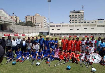 Le foot au dessus de la barbarie : Corsica-Palestina ouvre un appel à dons pour la rencontre amicale entre l'équipe des amputés de Gaza et l'équipe futsal de l'ACA