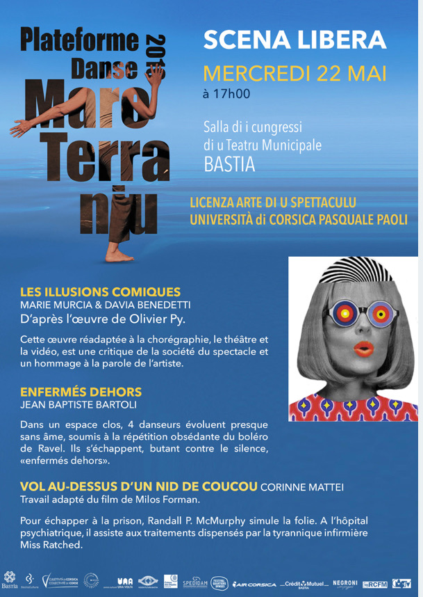 Plate-forme de danse Mareterraniu au théâtre de Bastia