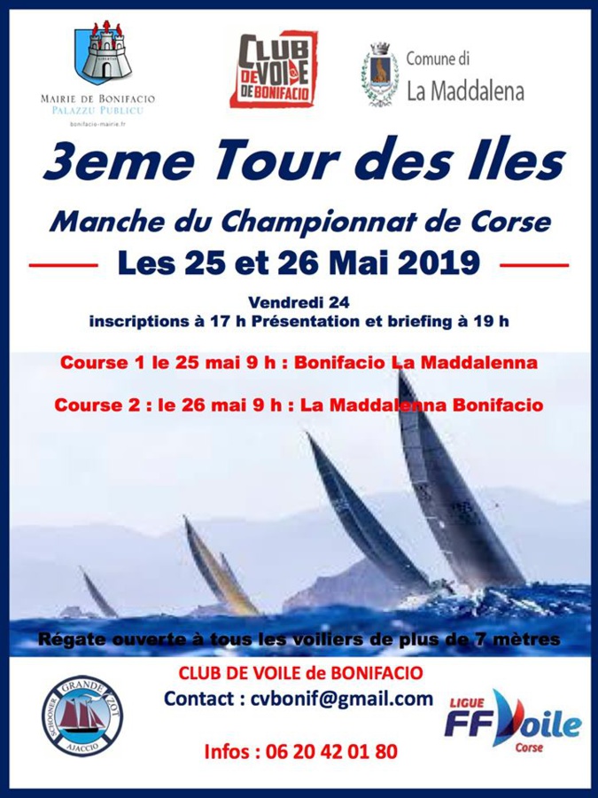 Le 3ème Tour des Iles c'est ce weekend à Bonifacio Le 3ème Tour des Iles c'est ce weekend à Bonifacio