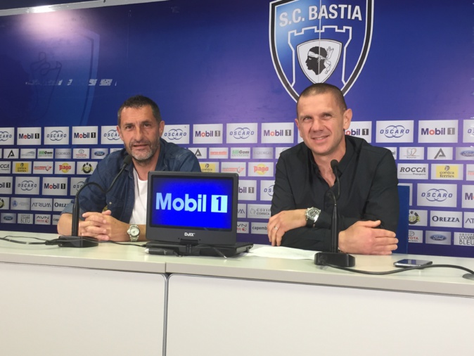 Stéphane Rossi, entraîneur, Claude Ferrandi, président, un même objectif : le N1 Stéphane Rossi, entraîneur, Claude Ferrandi, président, un même objectif : le N1