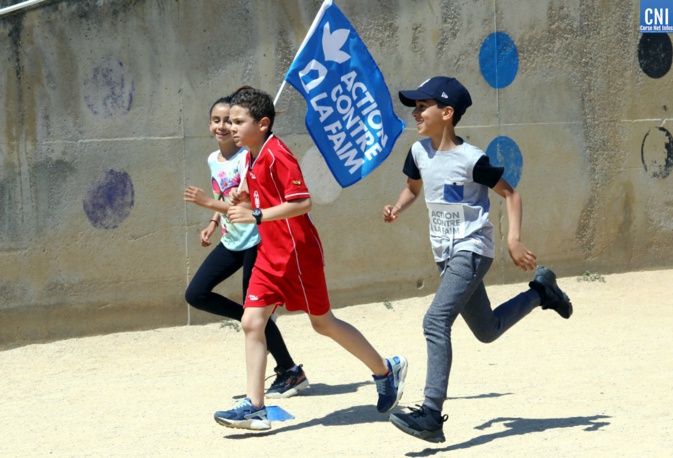 Course contre la faim : l’élan du cœur des 331 élèves de l’école primaire de Mezzana