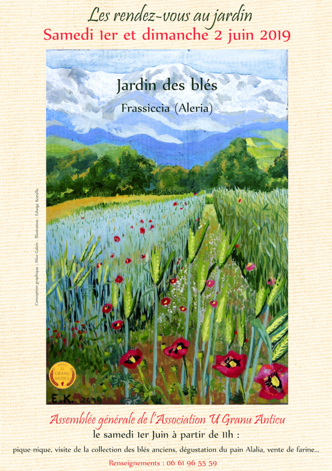 A la découverte des Jardins de Blé d'Aleria, ce weekend 