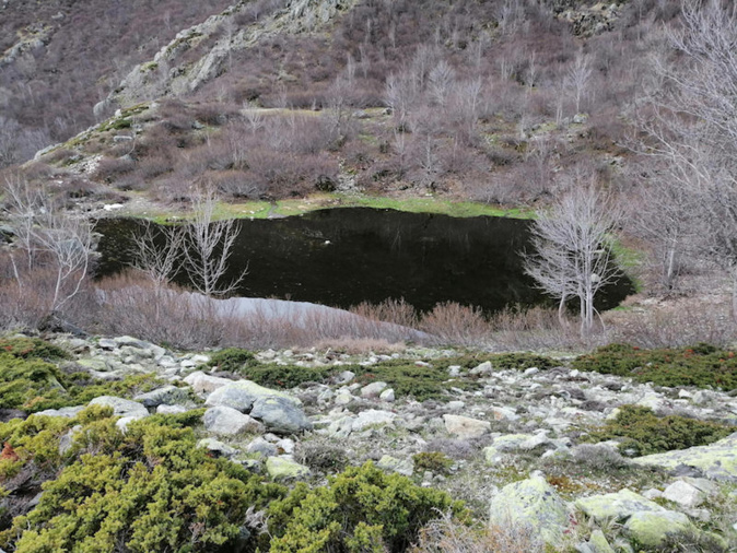La photo du jour :  Le petit lac d'Alzeta