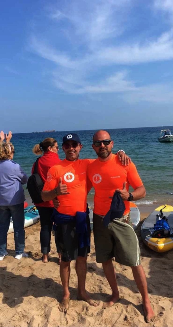 L'exploit des Balanins Arnaud Ledrich et Gilles Ricordel dans la traversée Calvi-Fréjus en stand up paddle ! L'exploit des Balanins Arnaud Ledrich et Gilles Ricordel dans la traversée Calvi-Fréjus en stand up paddle !