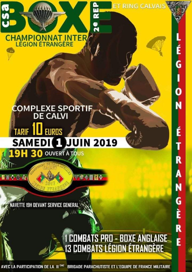 Un gala de boxe et de nombreuses manifestations à venir au Complexe Sportif Calvi-Balagne Un gala de boxe et de nombreuses manifestations à venir au Complexe Sportif Calvi-Balagne