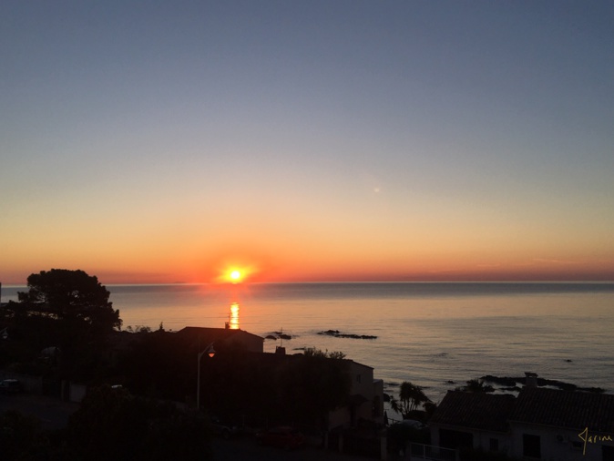 La photo du jour : lever de Soleil sur Solenzara La photo du jour : lever de Soleil sur Solenzara