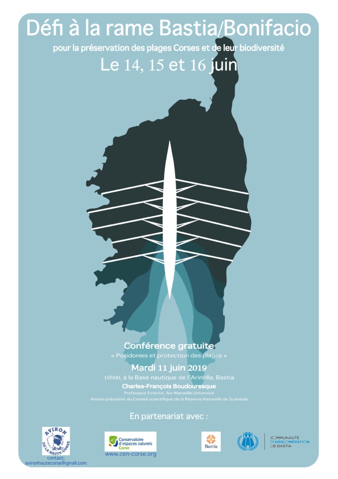 A la rame de Bastia à Bonifacio : Femu inseme pè a Natura A la rame de Bastia à Bonifacio : Femu inseme pè a Natura