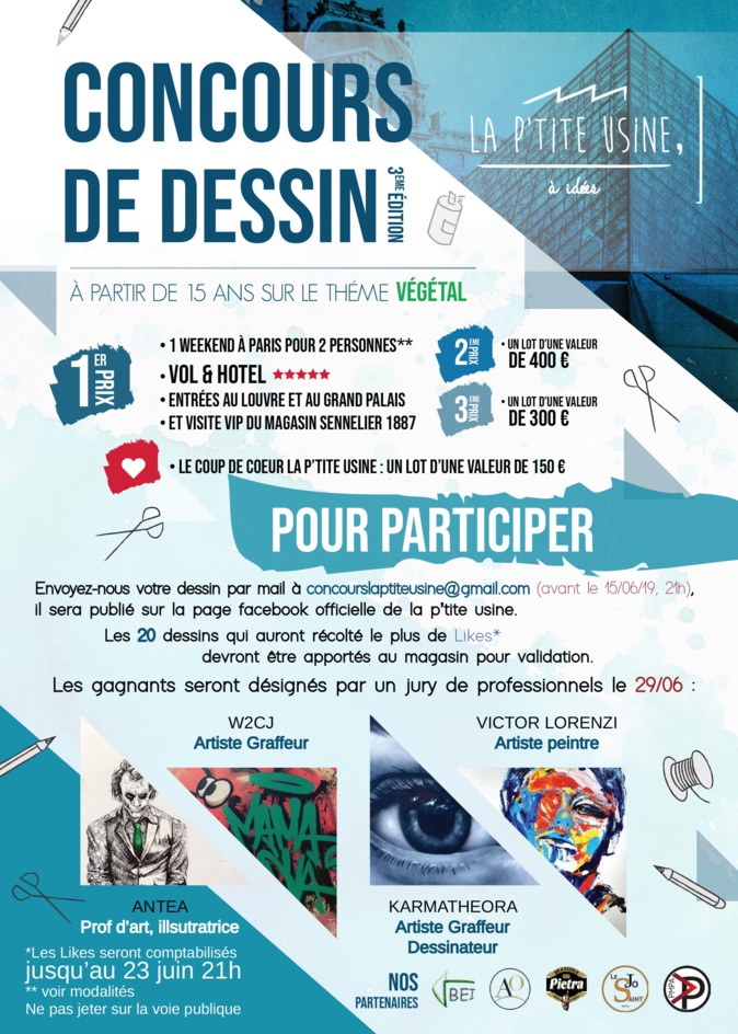 A vos crayons ! La Ptite Usine lance un concours de dessin
