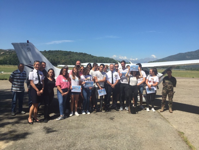 Vol découverte avec le CIRFA pour des jeunes de la région ajaccienne Vol découverte avec le CIRFA pour des jeunes de la région ajaccienne