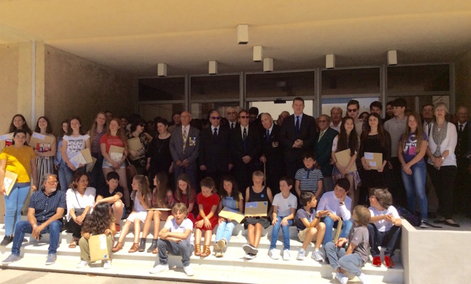 Les élèves de CM1-CM2 de l’école d'Erbalonga lauréats au concours de la Résistance et de la déportation Les élèves de CM1-CM2 de l’école d'Erbalonga lauréats au concours de la Résistance et de la déportation