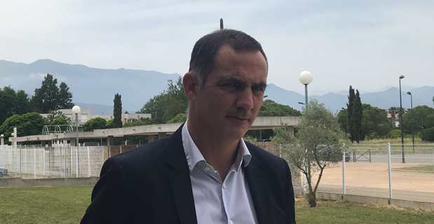 Gilles Simeoni, Président du Conseil exécutif de la Collectivité de Corse, à l’issue du dernier Scontri à Prunelli di Fiumorbu.